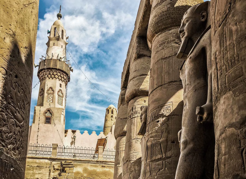 Tailor-made Egypt vacation package featuring pyramids, temples, and Nile cruising
