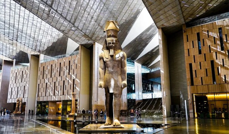 Alexandria waterfront cityscape