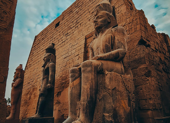 Columns at Karnak Temple in Luxor