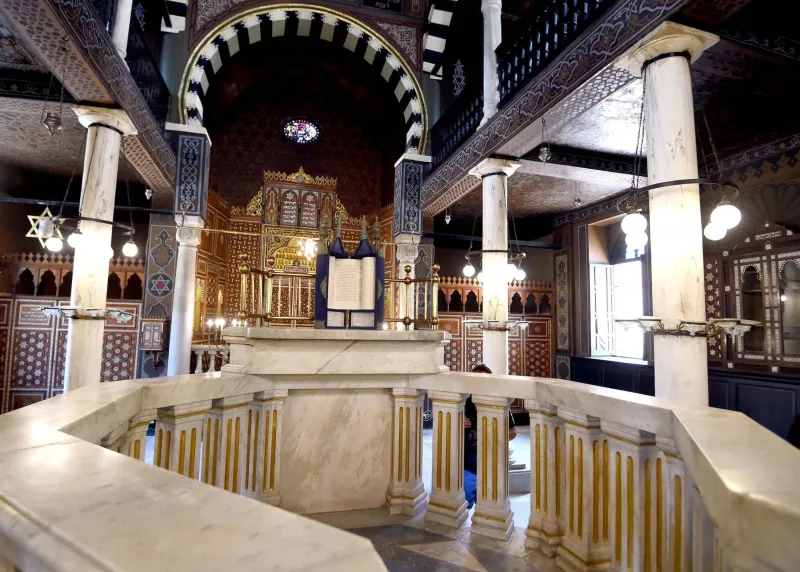Cairo Jewish heritage itinerary featuring synagogues and Old Cairo landmarks