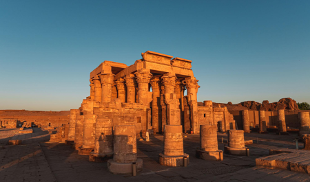 Kom Ombo Temple on the Nile, dedicated to Sobek and Haroeris