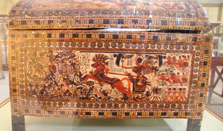 Entrance to the Tomb of Tutankhamun in the Valley of the Kings