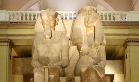 Egyptian Museum of Antiquities in Tahrir Square, Cairo